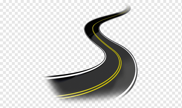 Векторные линии дороги