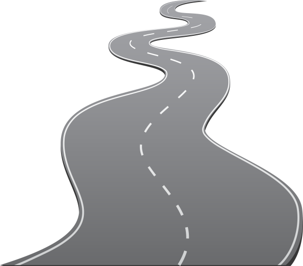 Дороги на прозрачном фоне