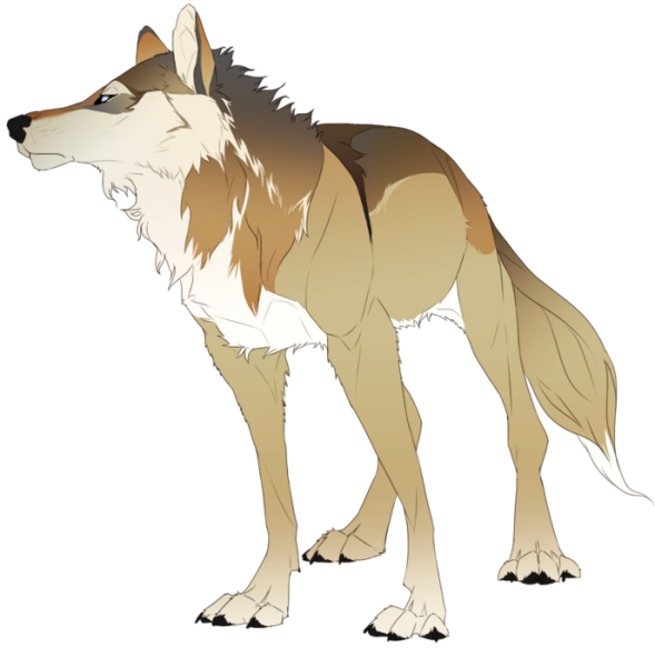 Волк мультяшный