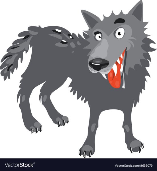 Волк вектор