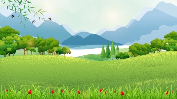 Мультяшная природа