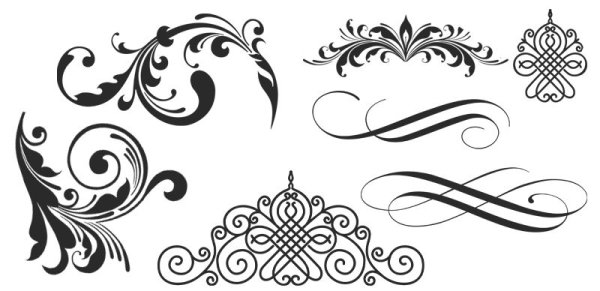 Узоры вензеля