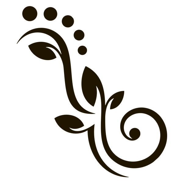 Трафарет вензеля