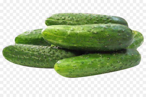 Огурец без фона
