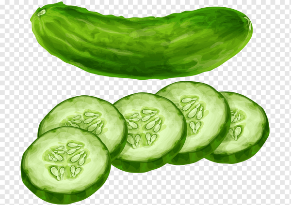 Зеленый огурчик