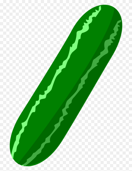 Огурец на прозрачном фоне