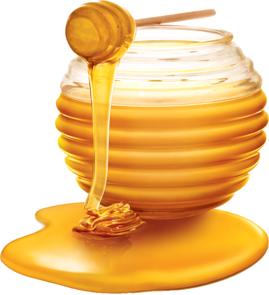 Мед без фона