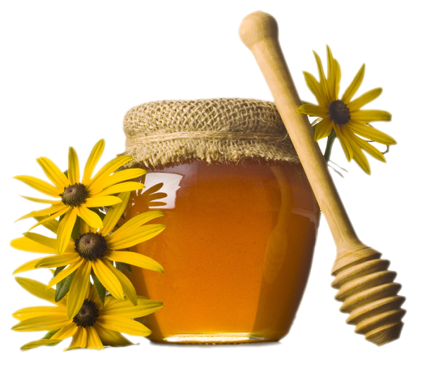 Баночка меда мультяшная