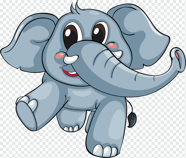 Слоники мультяшные