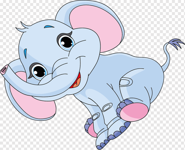 Слон мультяшный