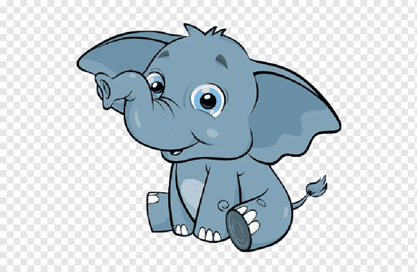 Слоник мультяшный