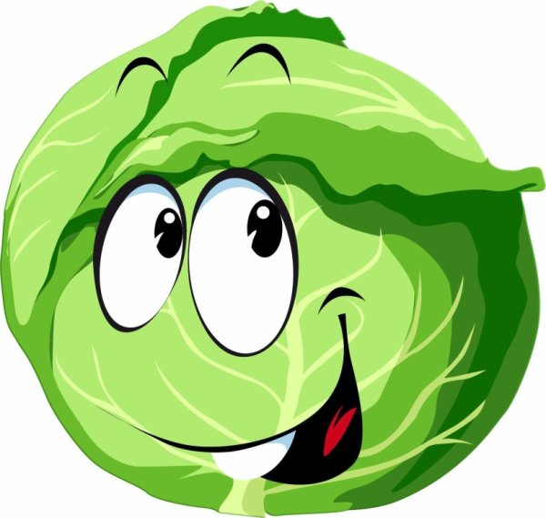 Мультяшные овощи