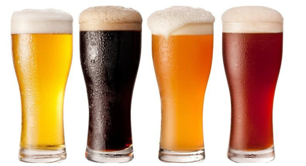 Бокал темного пива