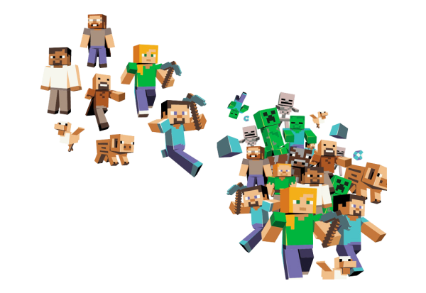 Герои МАЙНКРАФТА картинки