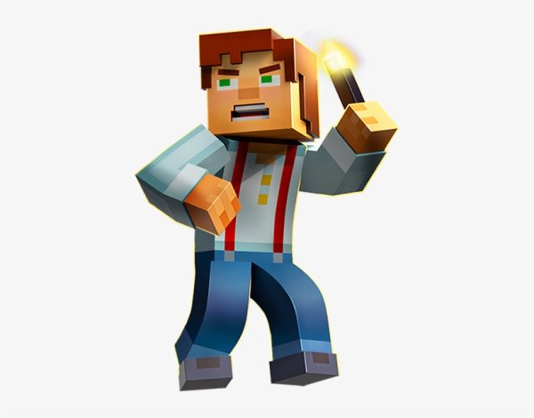Minecraft story Mode Стив