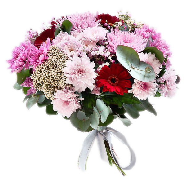 Букет на прозрачном фоне