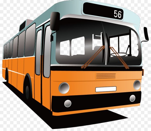 Автобус спереди