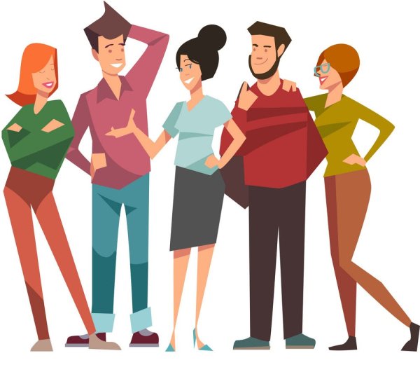 Коллектив иллюстрация