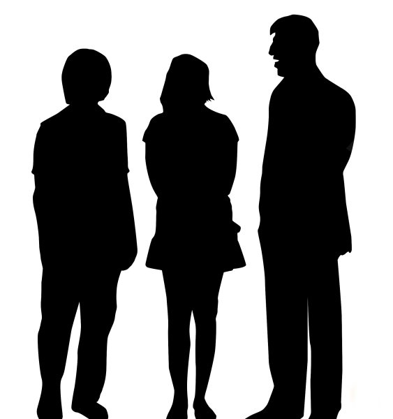 Силуэт человека