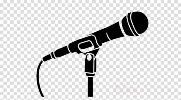 Микрофон трафарет