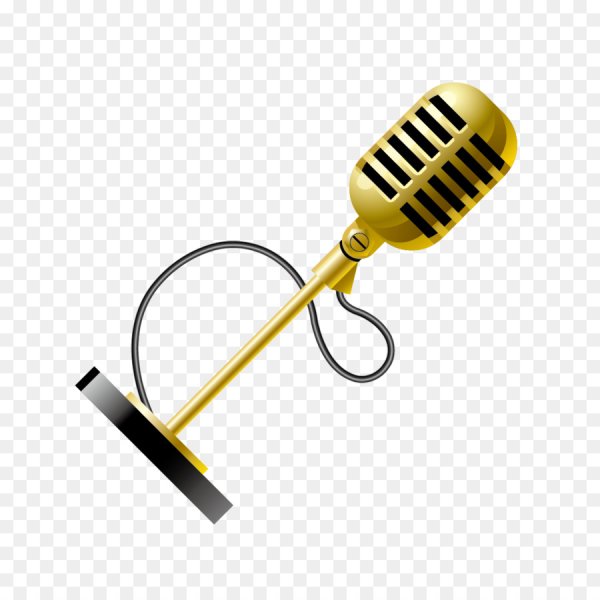 Ретро микрофон вектор