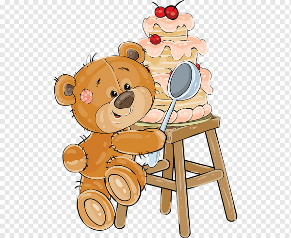 Медвежата мультяшные