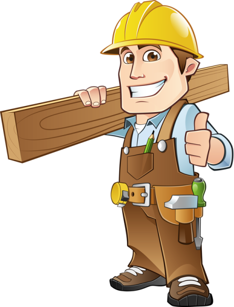 Строитель иллюстрация