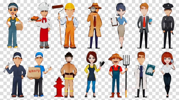 Персонажи различных профессий