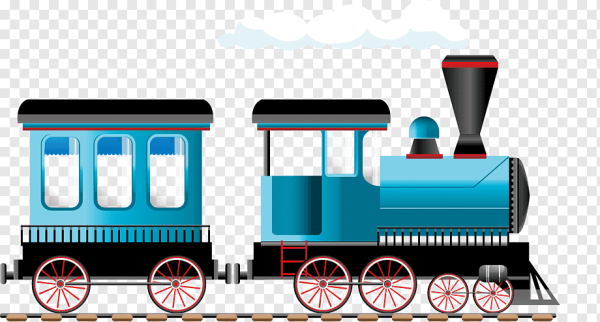 Поезд мультяшный