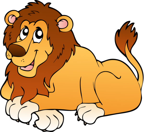 Лев мультяшный
