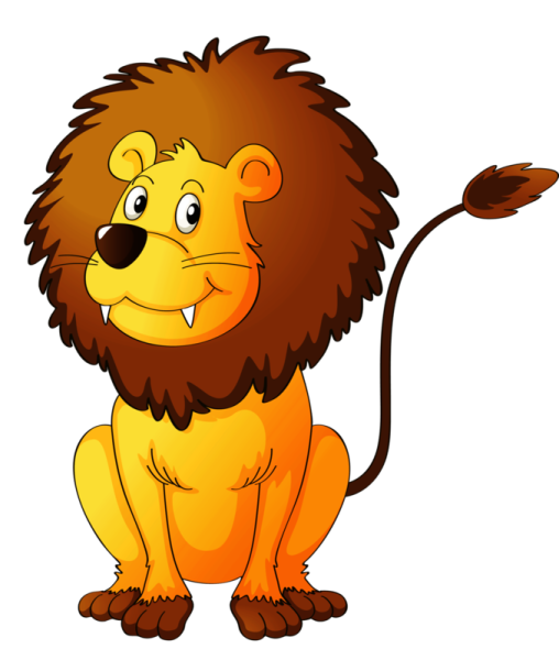 Мультяшные львы