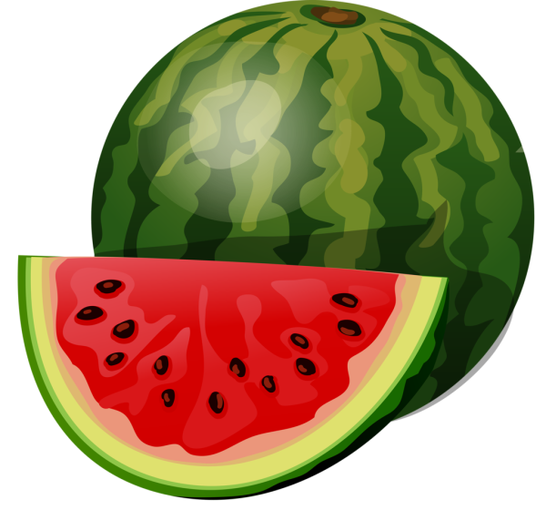 Арбуз мультяшный