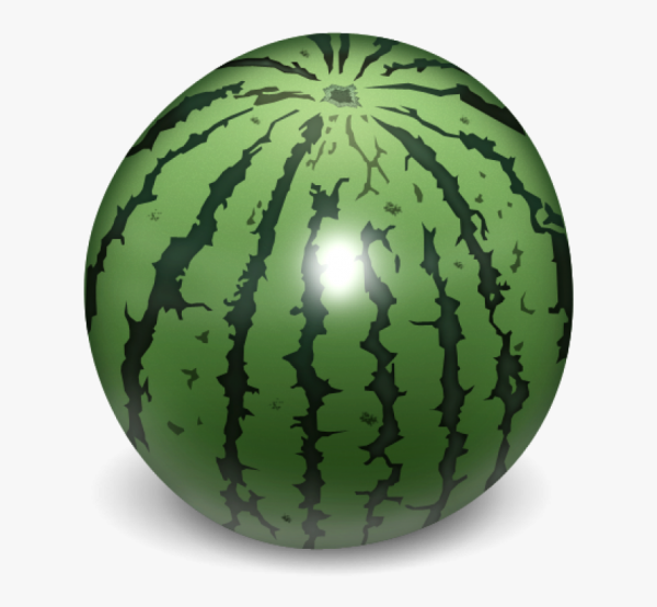 Арбуз круглый