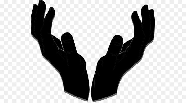 Ладонь силуэт