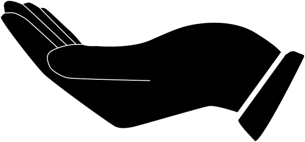 Силуэт руки