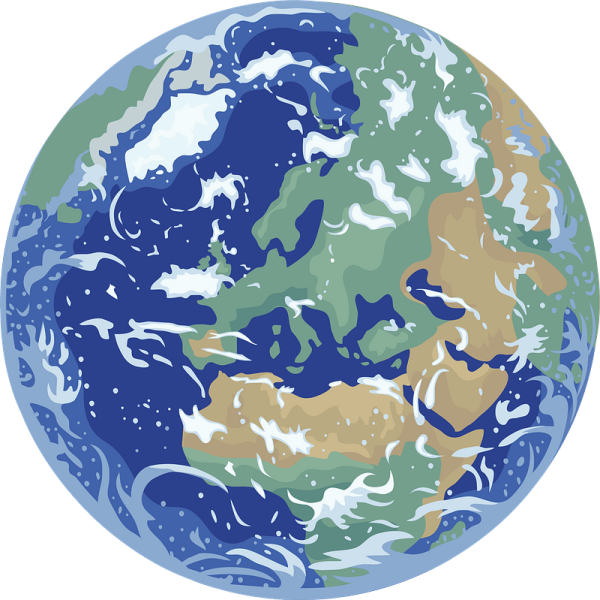 Планета земля векторный клипарт