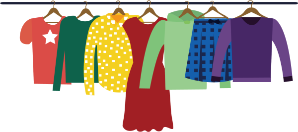 Мультяшная вешалка для одежды