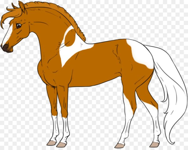 Лошадка мультяшная