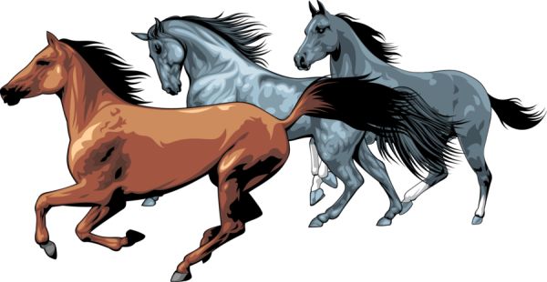 Мультяшные лошади