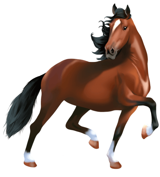 Мустанг лошадь клипарт