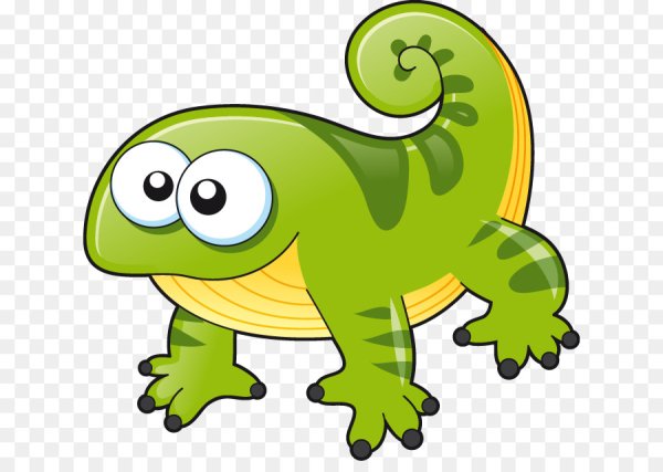 Ящерки мультяшные