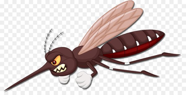 Комарик без фона