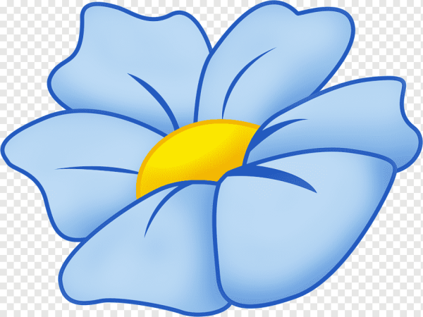 Цветочки на прозрачном фоне