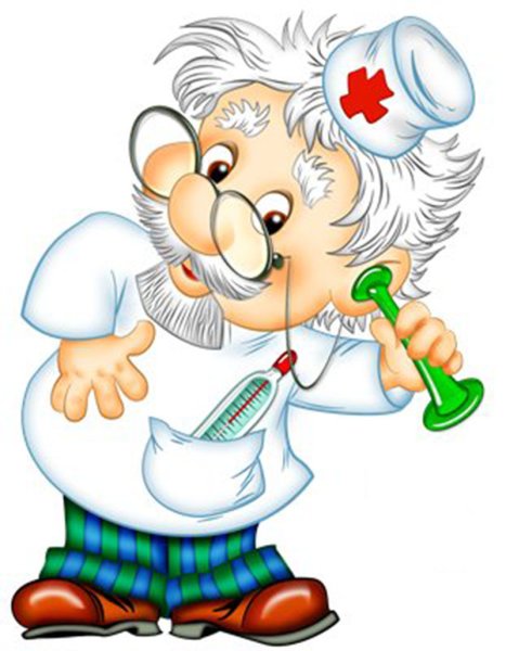 Доктор Айболит на прозрачном фоне