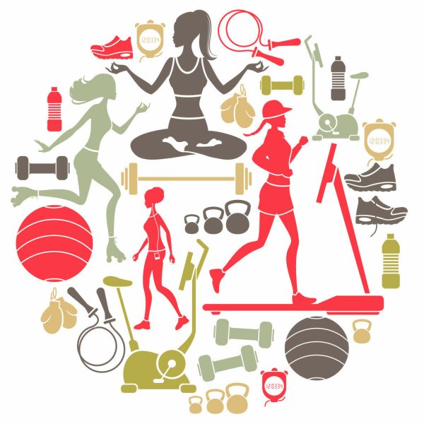 Физическая активность мультяшные