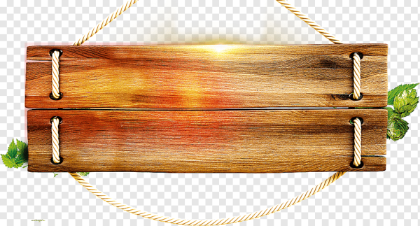 Деревянная табличка
