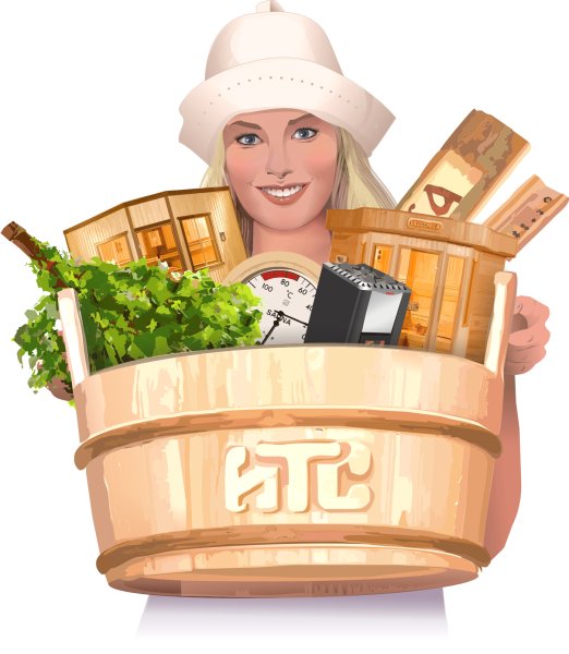 Банные принадлежности на прозрачном фоне