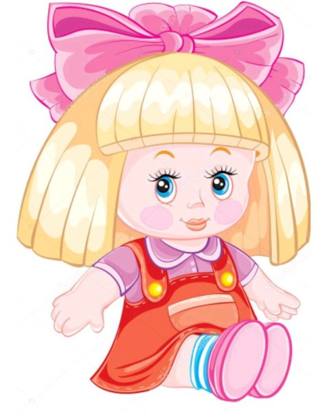 Кукла мультяшка