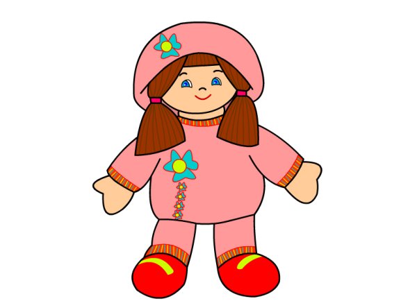 Нарисовать куклу