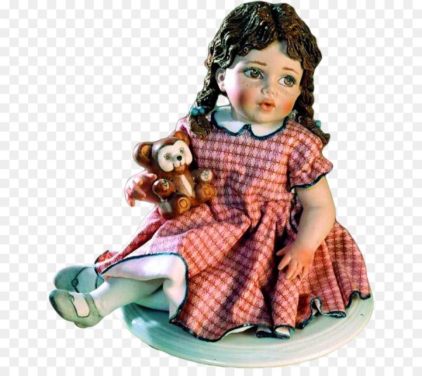 Кукла сидит